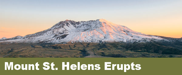 Mount St. Helens Erupts