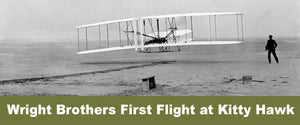 Wright Brothers First Flight at Kitty Hawk