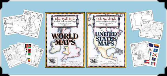 Olde World Style Map Sets