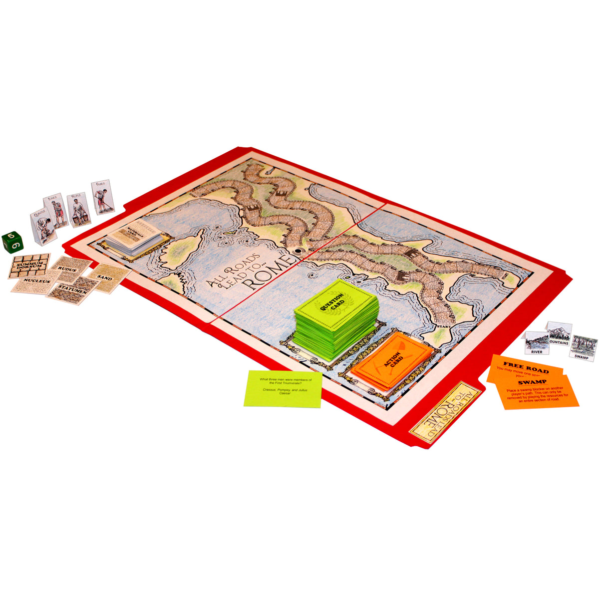 ALC-1066: All Roads Lead to Rome File Folder Game