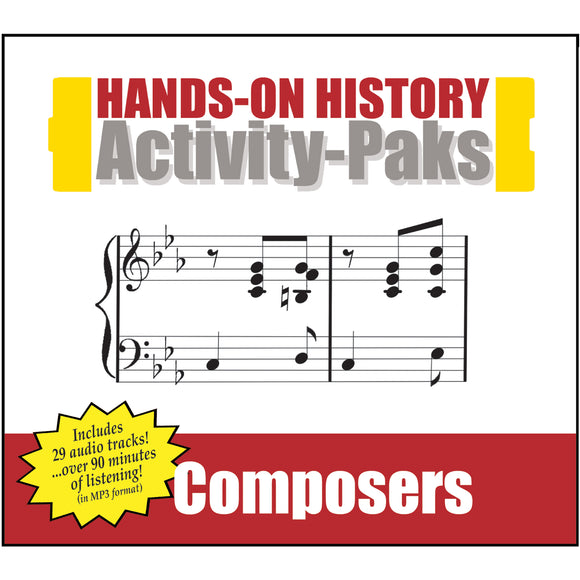 HISTORY Through the Ages Hands-On History Activity-Paks: Composers