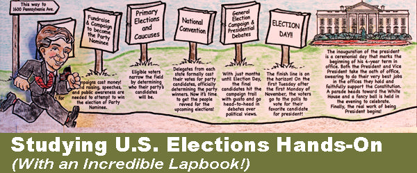 Studying U.S. Elections Hands-On (With an Incredible Lapbook!)