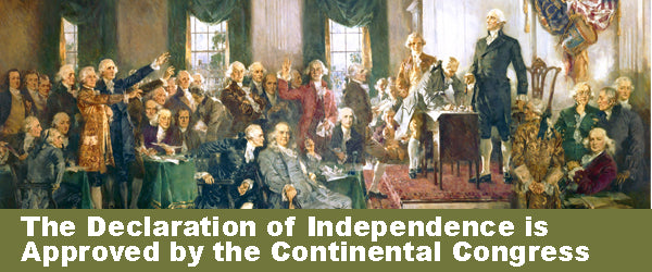 The Declaration of Independence Is Approved by the Continental Congress