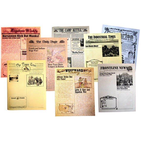 American History Creative Writing Newspaper Collection