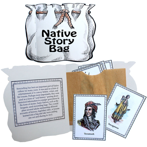 Native Story Bag Lap Book Project