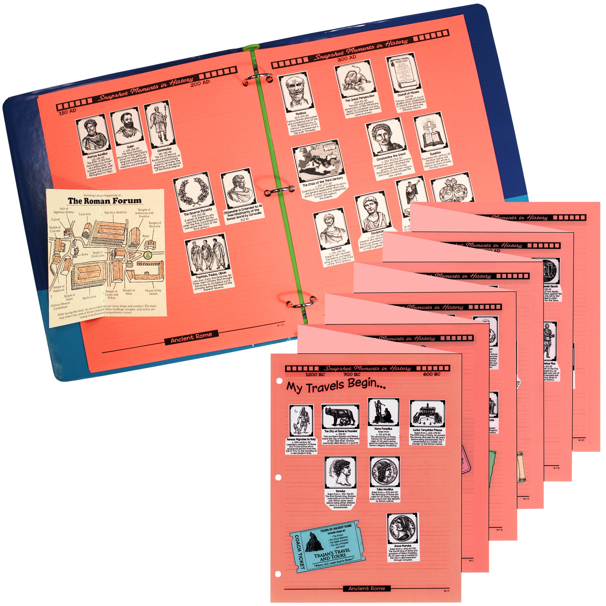 Ancient Rome Timeline – Home School in the Woods Publishing