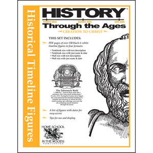 History Through the Ages: Creation to Christ (Beginning - 100 AD) Timeline Figures
