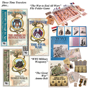 Hands on American history Revolutionary War, Civil War, World War I, World War II