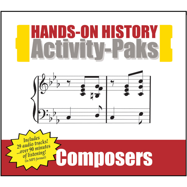 Activity-Pak: Composers – Home School in the Woods Publishing
