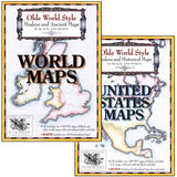 Maps Combo-Pak (US & World Maps)
